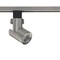 12W 1 Light LED Track Head Barrel Brushed Nickel 36 Deg. Beam
